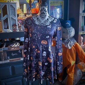 Halloween Dress - Cat Pumpkin Beistle